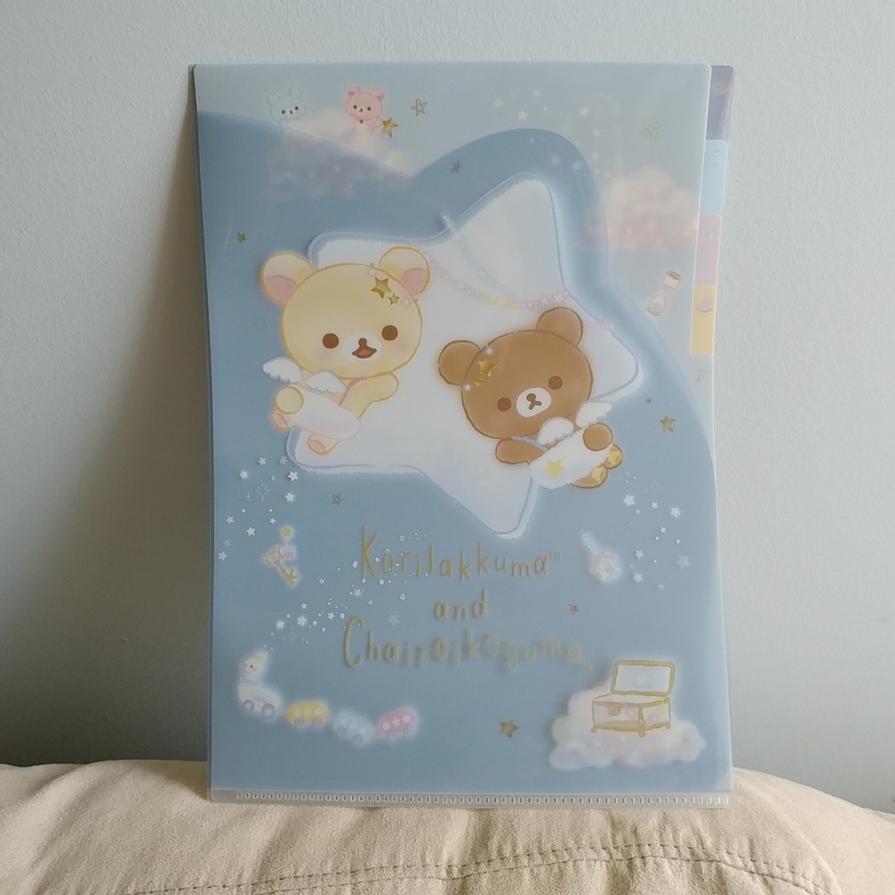 Rilakkuma Fluffy Angel index file folder